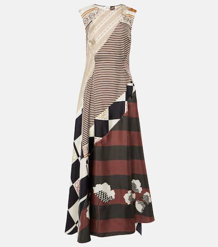 Paula's Ibiza printed silk twill gown - Loewe - Modalova