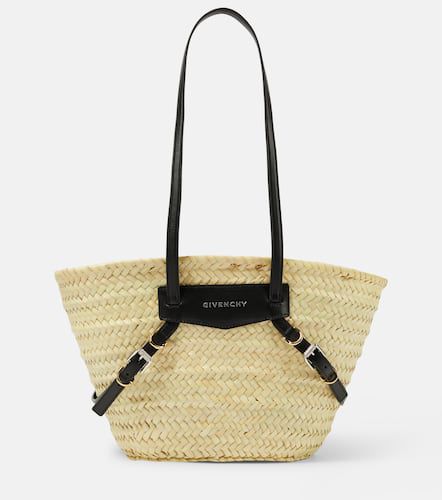 Voyou Small raffia basket bag - Givenchy - Modalova