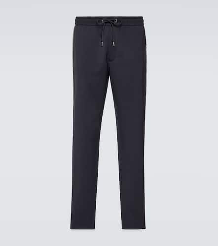 Moncler Wool-blend straight pants - Moncler - Modalova