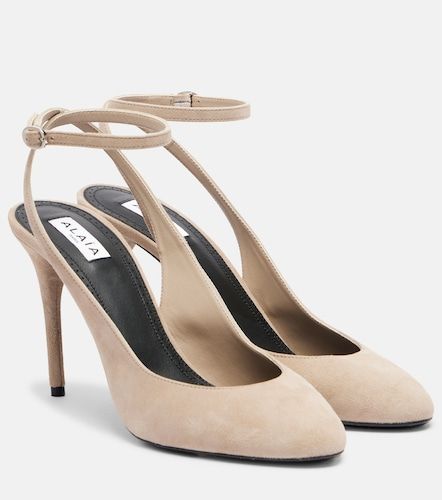 Alaïa Pumps Decolette 90 in suede - Alaia - Modalova