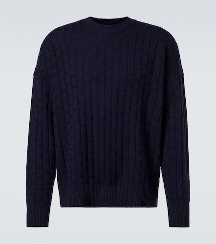 Plan C Pullover in lana a coste - Plan C - Modalova