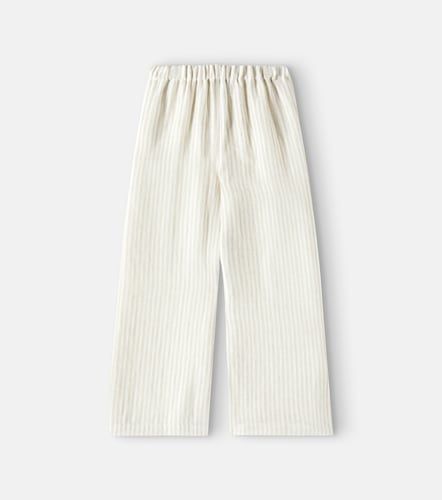 Il Gufo Pantalones de lino a rayas - Il Gufo - Modalova