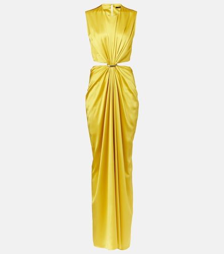Abito lungo Panaro in seta con cut-out - Max Mara - Modalova