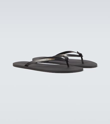 Saint Laurent Leather thong sandals - Saint Laurent - Modalova