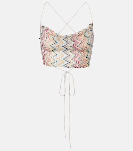 Missoni Zigzag crop top - Missoni - Modalova