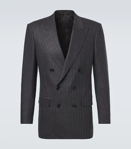 Herringbone wool suit jacket - Tom Ford - Modalova