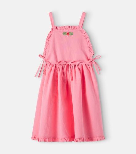 Vestido Dalina de lino y algodón bordado - Cozmo - Modalova
