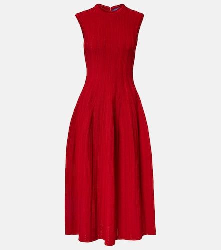 Abito midi in misto seta - Ralph Lauren Collection - Modalova