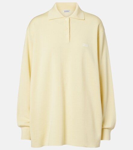 Loewe Polo in misto cashmere e seta - Loewe - Modalova