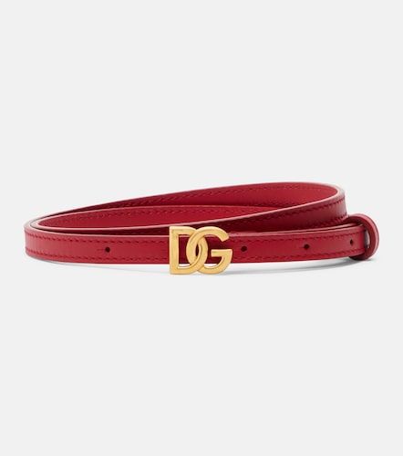 Dolce&Gabbana DG leather belt - Dolce&Gabbana - Modalova