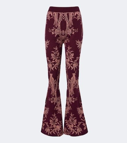 Wool-blend jacquard flared pants - Etro - Modalova