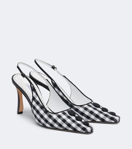 Alexa checked slingback pumps - Manolo Blahnik - Modalova
