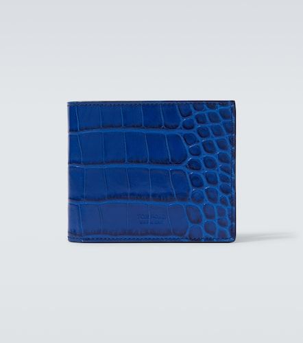 Leopard-print leather wallet - Tom Ford - Modalova
