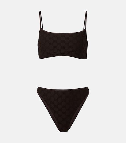 Gucci Bikini de jersey con rizo GG - Gucci - Modalova