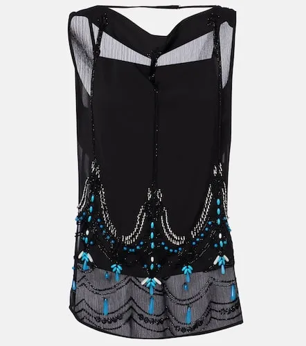 Xu Zhi Beaded jersey top - Xu Zhi - Modalova