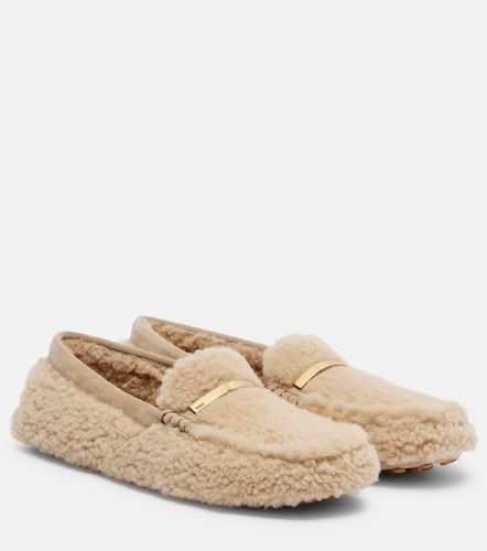 Mocassini Gommino in shearling - Tod's - Modalova