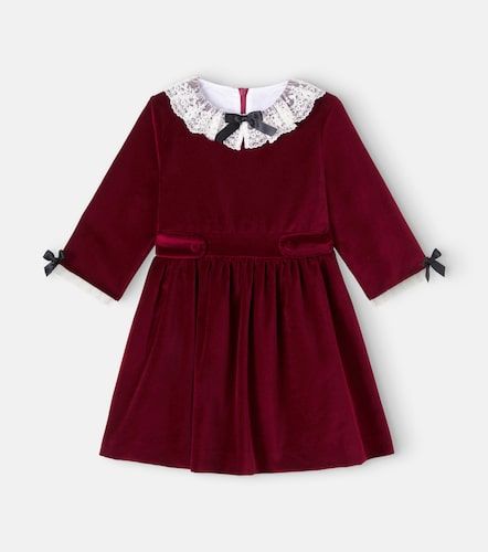 Vestido Eva de terciopelo de algodón - La Coqueta - Modalova