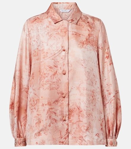 Camicia Crespo in twill con stampa - Max Mara - Modalova