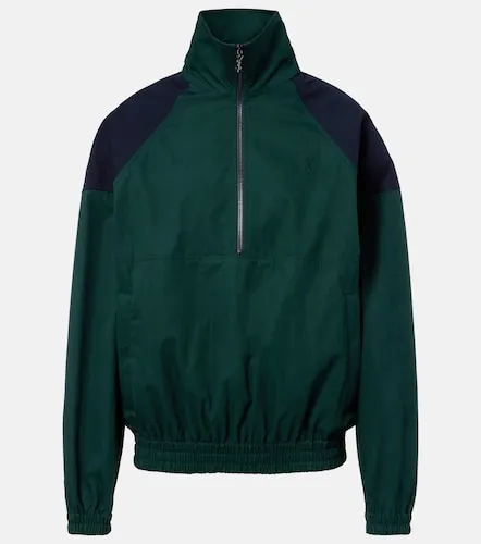 Chaqueta Cassandre de lona de algodón - Saint Laurent - Modalova