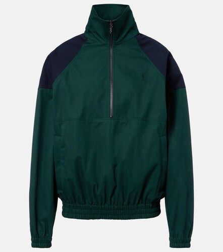 Jacke Cassandre aus Baumwoll-Canvas - Saint Laurent - Modalova