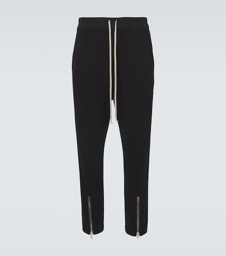 Pantalones Tecuatl de rizo de jersey de algodón - Rick Owens - Modalova