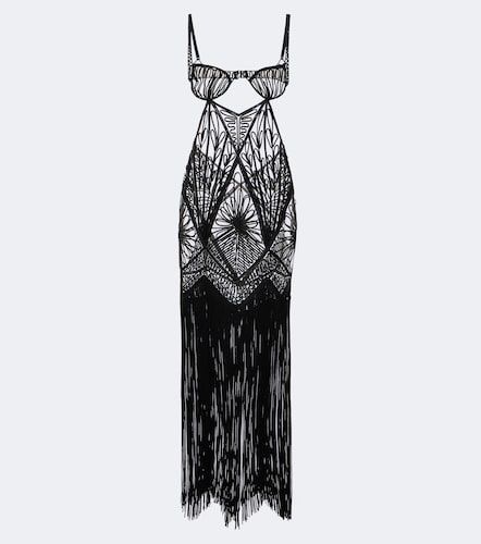 The Attico Bustier-Kleid aus Tüll - The Attico - Modalova