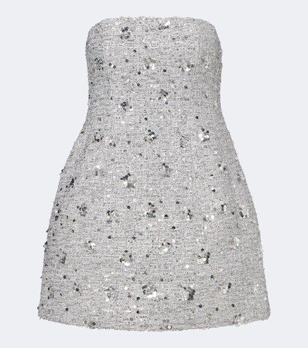 Kit sequined tweed bustier dress - Simkhai - Modalova