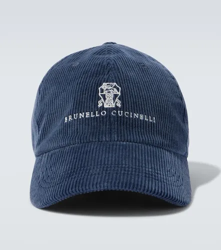 Cappello da baseball in velluto a coste - Brunello Cucinelli - Modalova