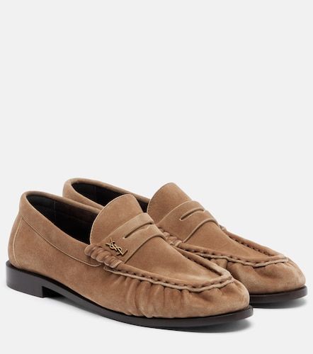 Le Loafer suede penny loafers - Saint Laurent - Modalova