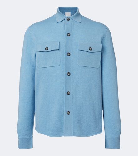 Camicia in maglia di lana e cashmere - Allude - Modalova