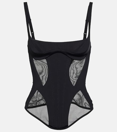 Mugler Bustier Bonded Illusion - Mugler - Modalova