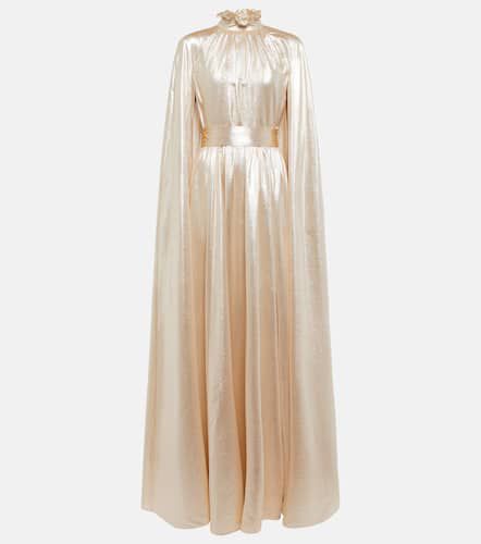 Erdem Macie lamÃ© cape gown - Erdem - Modalova