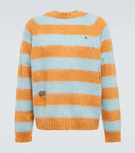 Distressed mohair and wool-blend sweater - Undercover - Modalova