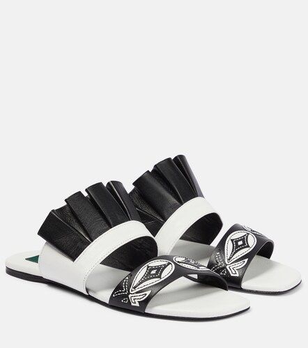 Pucci Sandali in pelle con ricamo - Pucci - Modalova