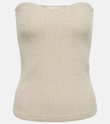 Blaze wool and cashmere strapless top - Isabel Marant - Modalova