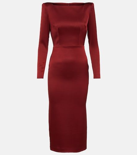 Midikleid aus Satin-Crêpe - Alex Perry - Modalova