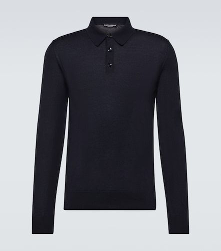 Pullover polo in cashmere - Dolce&Gabbana - Modalova
