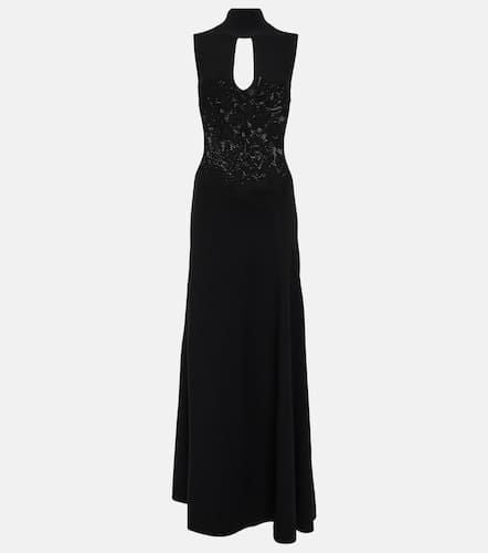 Cutout pointelle maxi dress - Victoria Beckham - Modalova