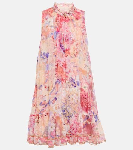 Camilla Floral silk minidress - Camilla - Modalova