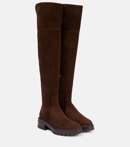 Whitney suede knee-high boots - Aquazzura - Modalova