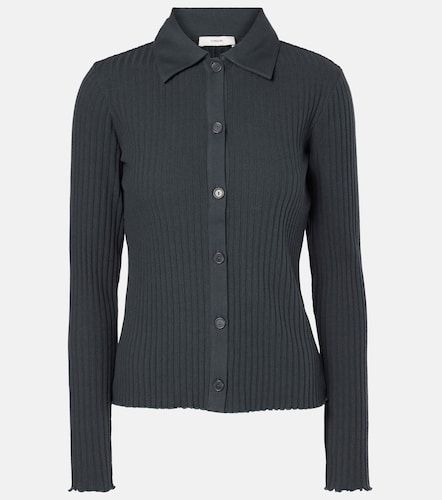 Pullover polo in misto cotone a coste - Vince - Modalova