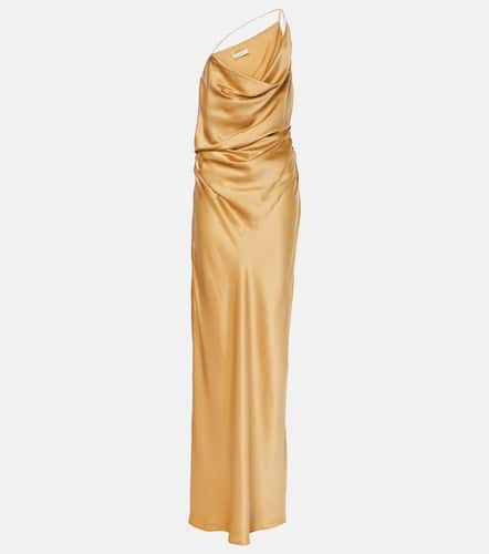 One-shoulder silk satin gown - The Sei - Modalova