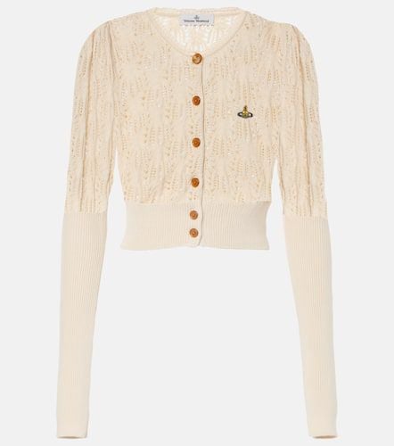 Samantha cotton and cashmere cardigan - Vivienne Westwood - Modalova