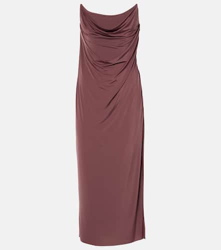 Draped jersey corset dress - Alex Perry - Modalova