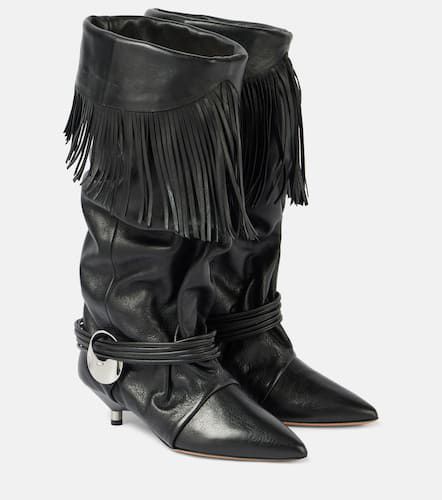 Elten 45 fringed leather boots - Isabel Marant - Modalova