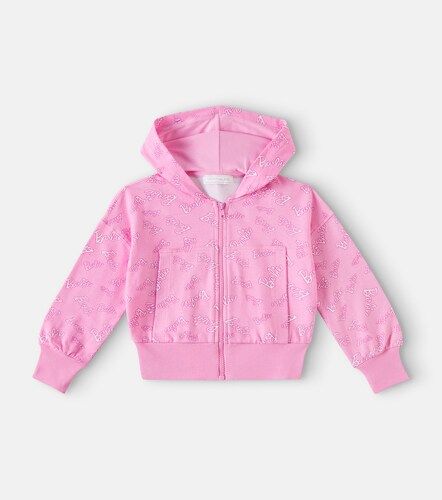 X Barbie® sudadera de jersey en mezcla de algodón - Monnalisa - Modalova