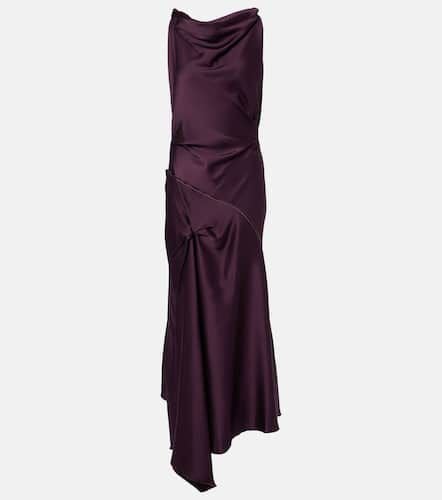 Asymmetric draped maxi dreess - Victoria Beckham - Modalova