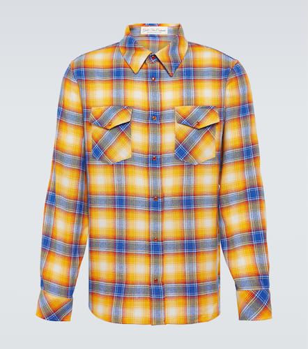 Tartan cashmere shirt - God's True Cashmere - Modalova