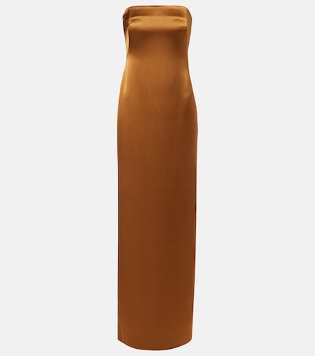Galvan Abito bustier in raso - Galvan - Modalova