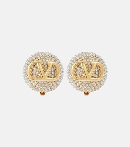 VLogo Signature embellished earrings - Valentino - Modalova